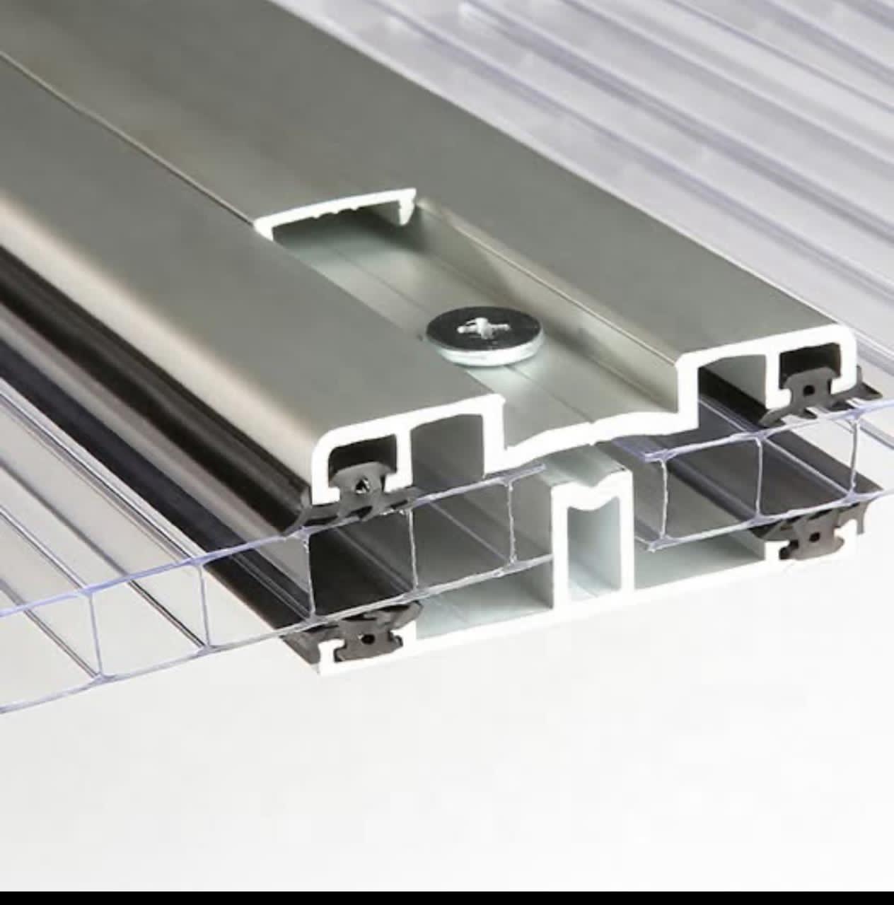Aluminum H-connector profile
