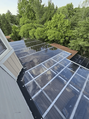 Full Solid Shed Roof