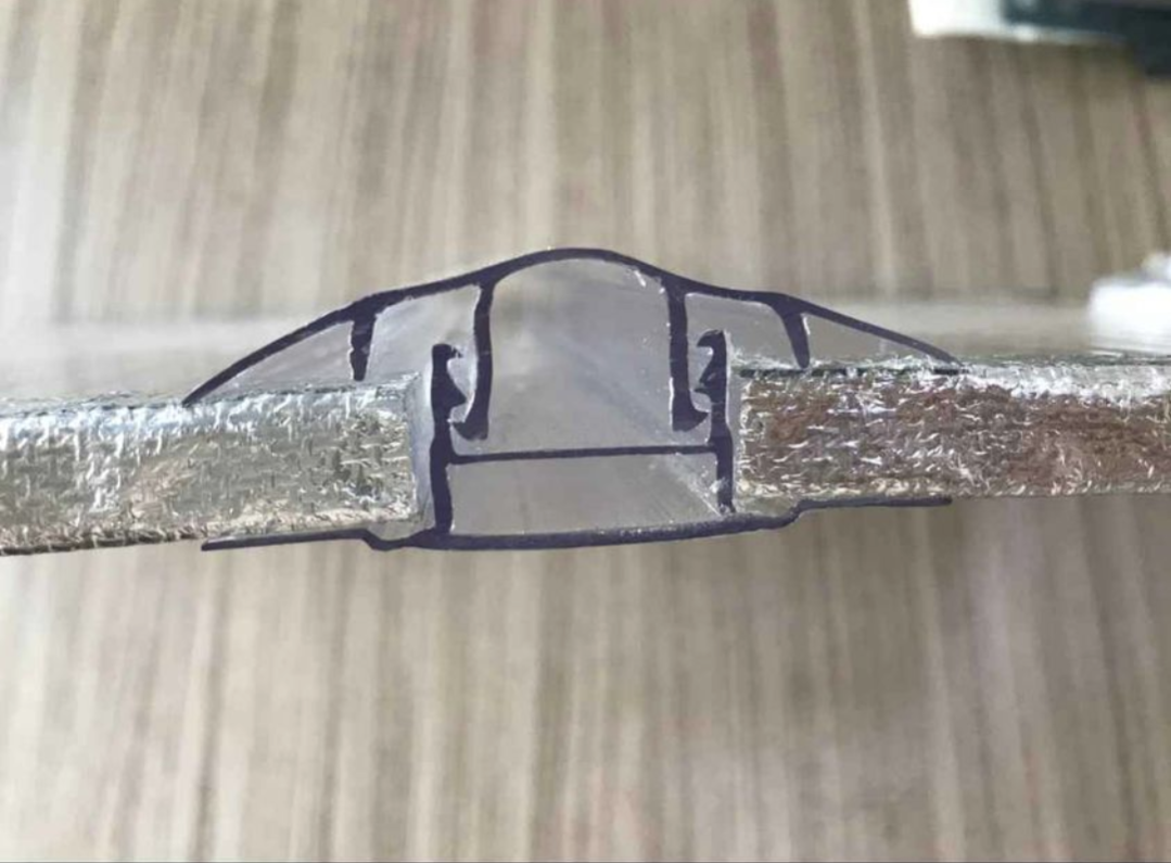 Polycarbonate H-Connector Profile